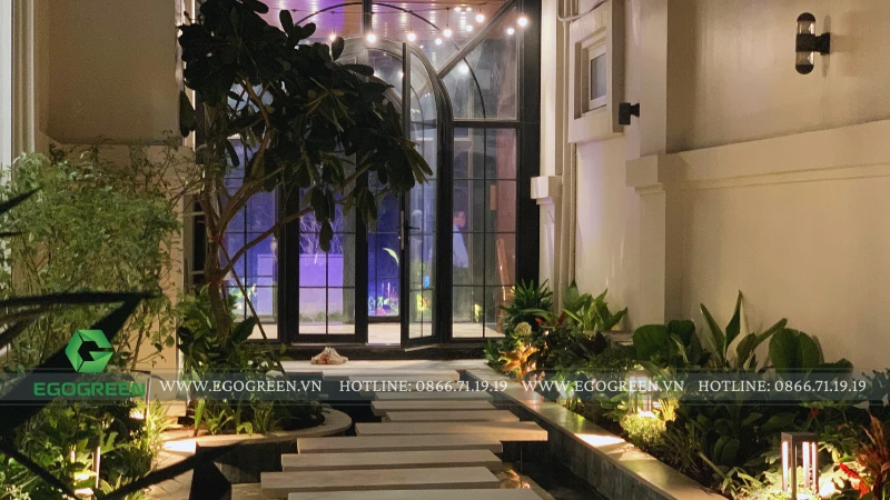 Công nghệ trong cảnh quan: Hệ thống tưới và chiếu sáng thông minh 2026